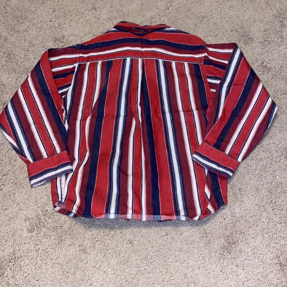 Red Striped Boys Shirt - Picture 3 of 3